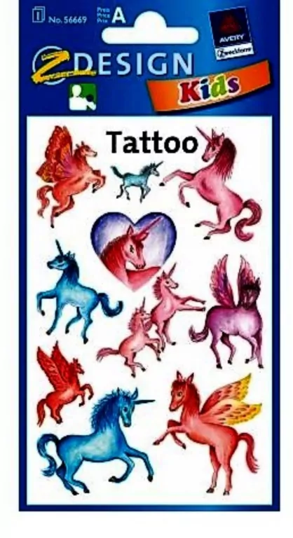 Tatuaże. Jednorożce - tantis.pl