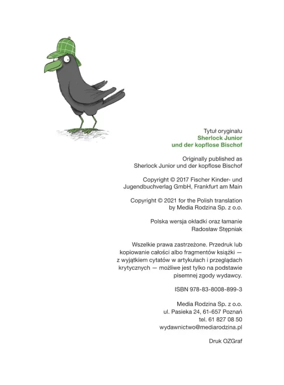 Sherlock Junior i bezgłowy goniec - tantis.pl