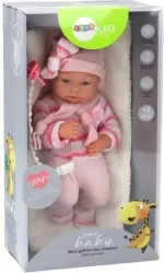 Lalka bobas ubranko w paski