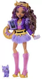Monster High Lalka Clawdeen Wolf + Zwierzątko - tantis.pl