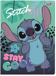 Teczka z gumką A4 Stitch - tantis.pl