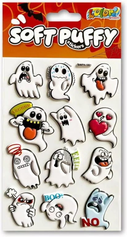 Naklejki puffy Ghosts - tantis.pl