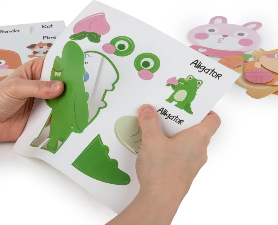 Stwórz Zwierzaki 3D KIDEA - tantis.pl