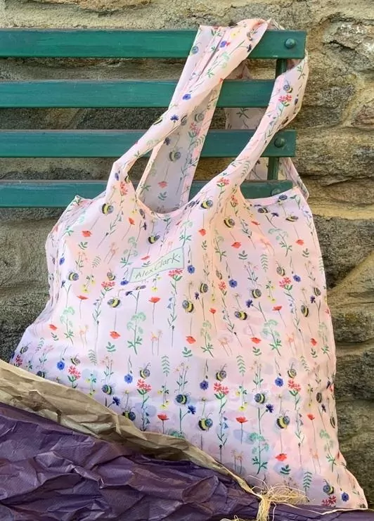 Torba na zakupy RE07 Pszczoły i kwiaty Szoperka - tantis.pl