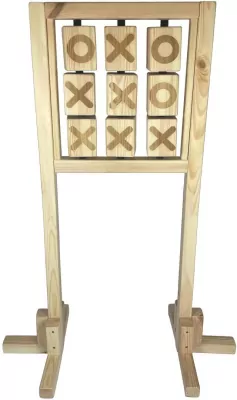 Kółko i krzyżyk drewniane