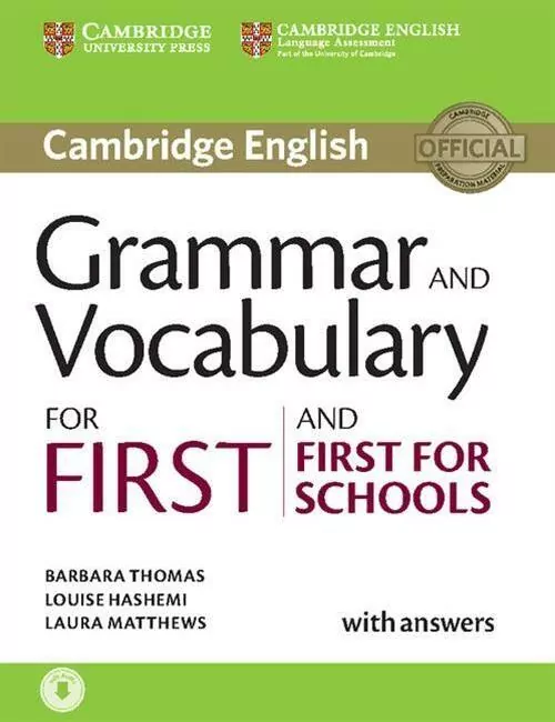 Grammar and Vocabulary for First and First for Schools with answers - tantis.pl