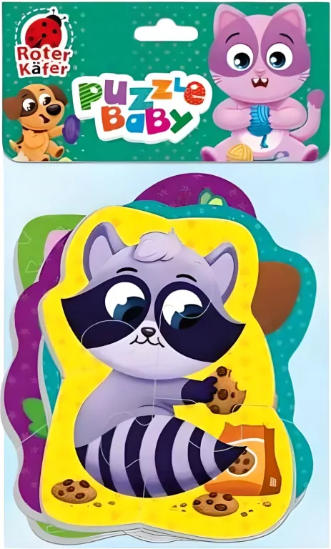 Piankowe puzzle Zwierzęta domowe - tantis.pl