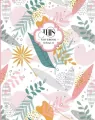 Notatnik ozdobny 128 x 165/96K linia. Kwiaty - tantis.pl