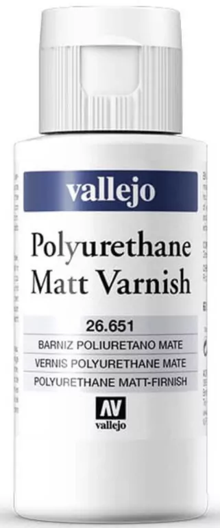 Vallejo: 26.653 - Ultra Matt Polyurethane Varnish (60 ml) - tantis.pl