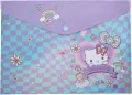 Koperta na dokumenty A4 PP Hello Kitty pink wzór 1 - tantis.pl