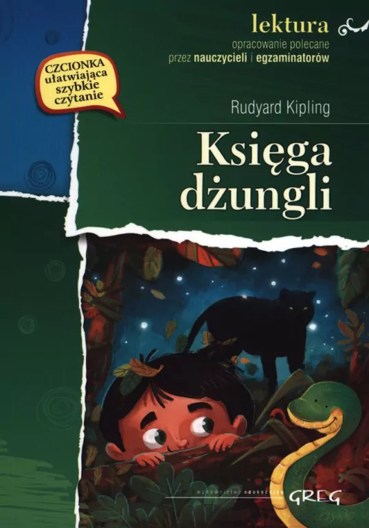Księga dżungli. Lektura z opracowaniem - tantis.pl