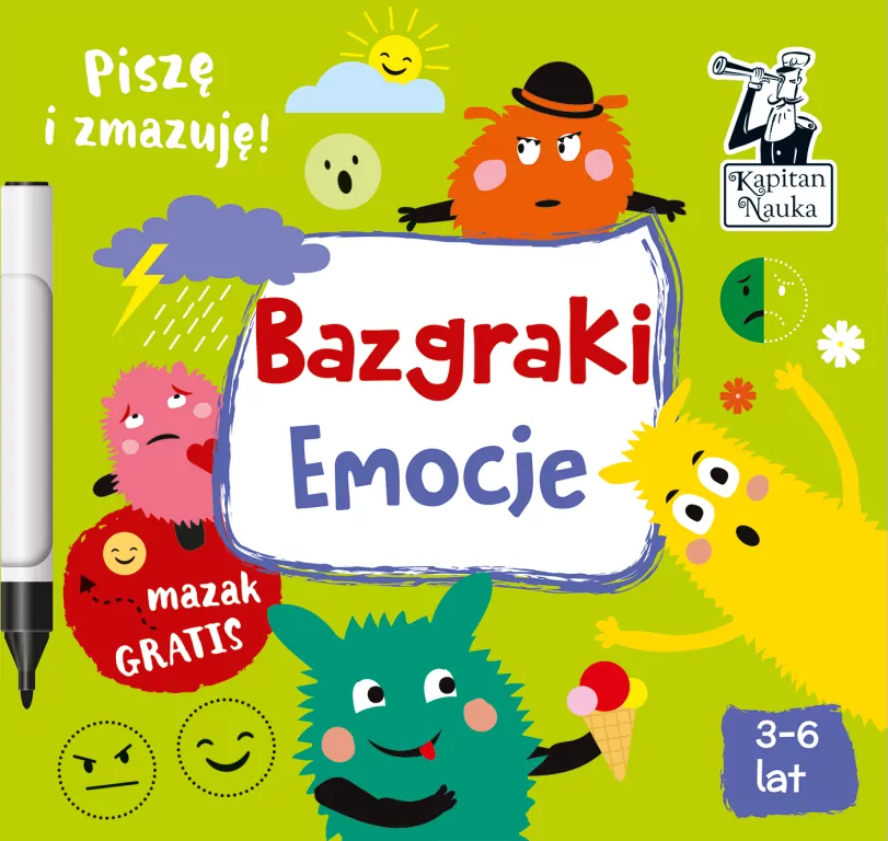 Bazgraki. Emocje. Kapitan Nauka - tantis.pl