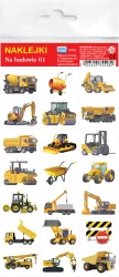 Naklejki. Na budowie