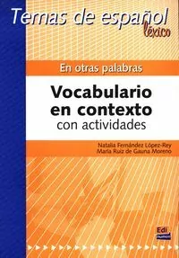 En otras palabras. Vocabulario en contexto con actividades - tantis.pl