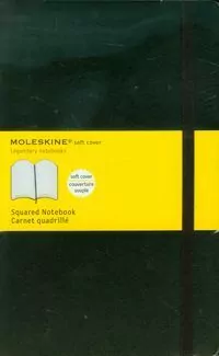 Notes Classic 13x21 kratka - czarny MOLESKINE - tantis.pl