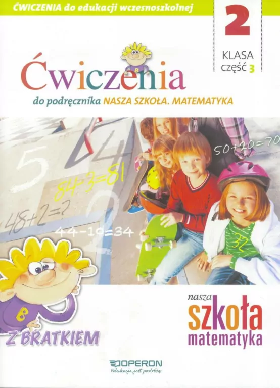 Nasza szkoła kl. 2. Zeszyt ćwiczeń 3. Matematyka - tantis.pl