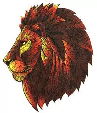 Puzzle drewniane 121 Lew G3