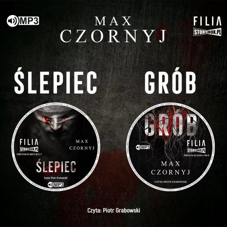 Pakiet: Ślepiec / Grób. CD MP3. Audiobook - tantis.pl