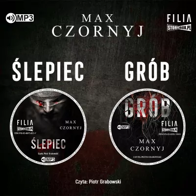 Pakiet: Ślepiec / Grób. CD MP3. Audiobook