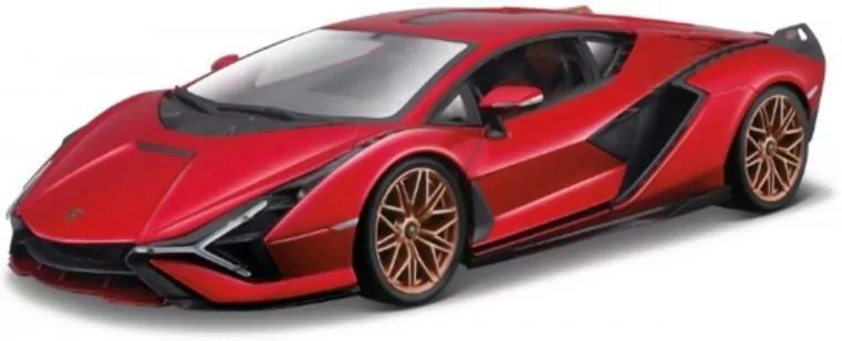 Lamborghini Sian FKP 37 Red 1:18 - tantis.pl