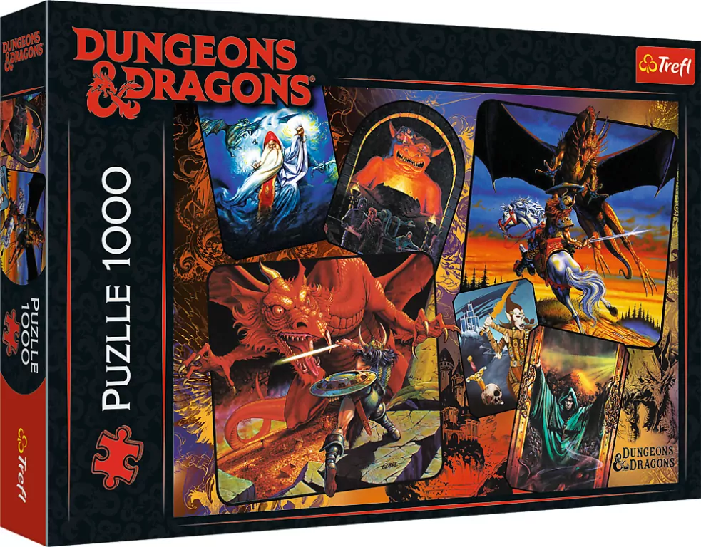 Puzzle 1000 Początki Dungeons & Dragons - tantis.pl