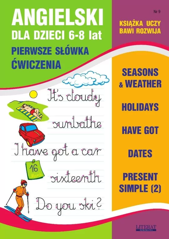 Angielski dla dzieci. Nr 9. 6-8 lat - tantis.pl