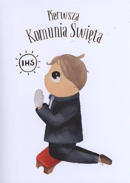 Karnet. I Komunia Św. Chłopiec. - tantis.pl