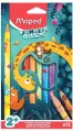Kredki Jumbo Jungle Fever świecowe MAPED - tantis.pl