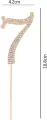 TOPPER NA TORT 7 ZLO CYRKONIE 19CM NER PBH - tantis.pl