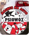 Magnes na auto PSIOWÓZ - tantis.pl
