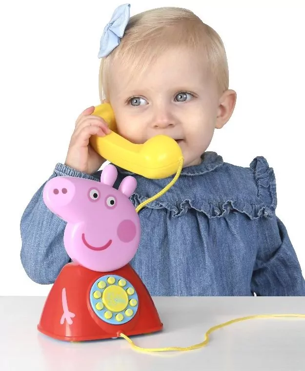 Świnka Peppa. Interaktywny telefon - tantis.pl