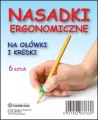 Nasadki ergonomiczne na ołówek i kredki 6 szt - tantis.pl