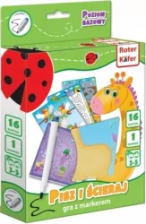 Pisz i ścieraj. Gra z markerem. Poziom bazowy. 3-5 lat