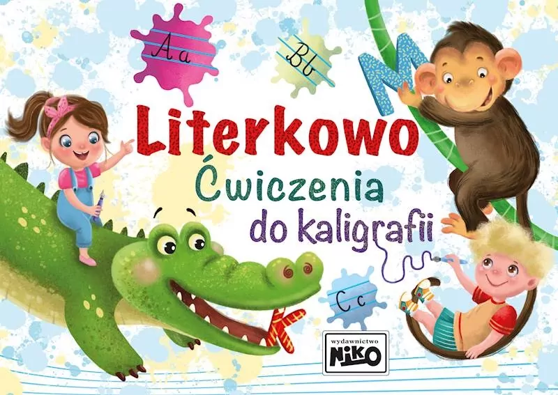 Literkowo. Ćwiczenia do kaligrafii - tantis.pl