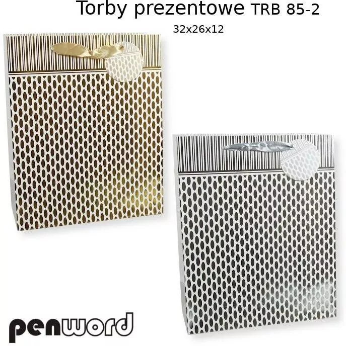 Torebka prezentowa 32x26x12cm, mix - tantis.pl