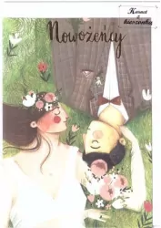 Karnet B6 z kieszonką. Łąka