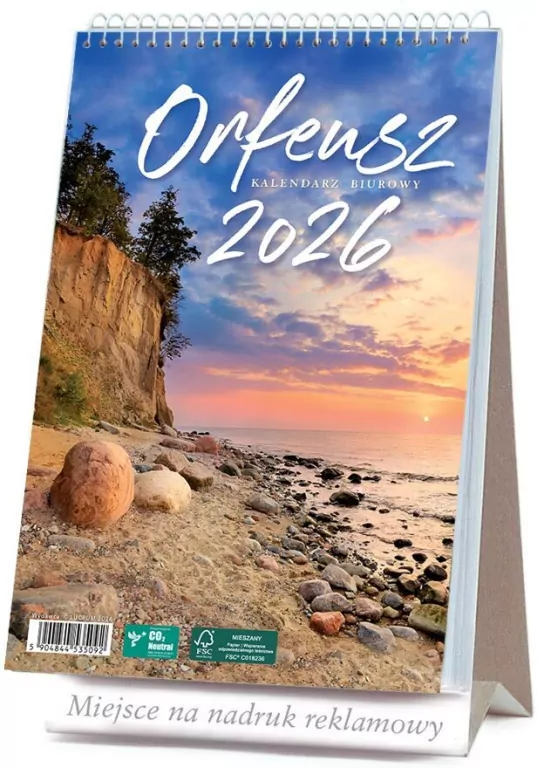 Kalendarz 2026 biurowy stojący Orfeusz - tantis.pl