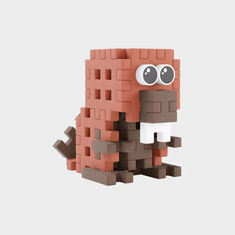 Mini Waffle - Pocket Pets - Bóbr - tantis.pl
