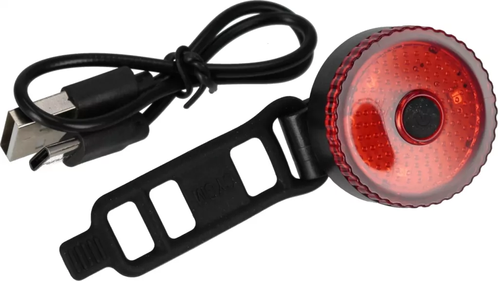 LAMPA ROWEROWA LAD USB TYL 10X16 MC B/C 60/240 - tantis.pl