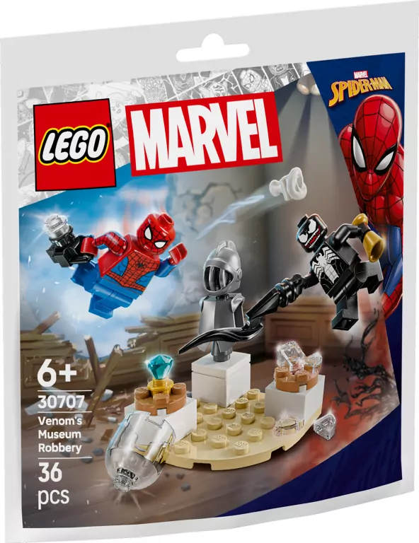 LEGO® Marvel. Napad Venoma na muzeum 30707 - tantis.pl