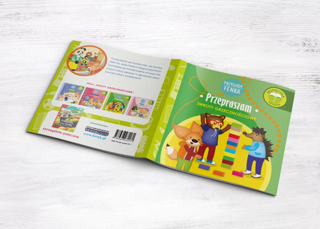 Przepraszam. Zwroty grzecznościowe. Przygody Fenka - tantis.pl