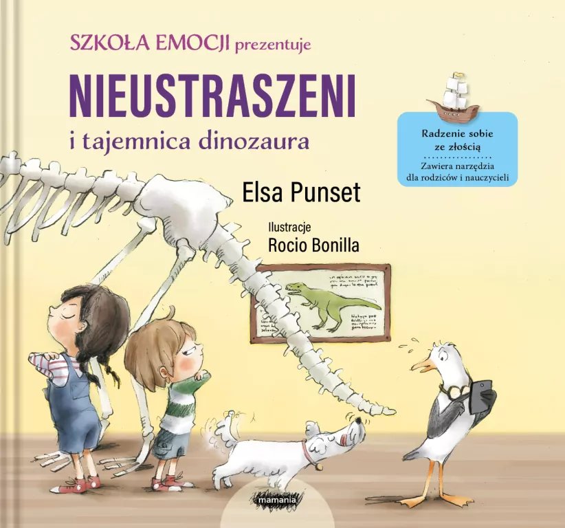 Nieustraszeni i tajemnica dinozaura. Szkoła emocji. Tom 4 - tantis.pl