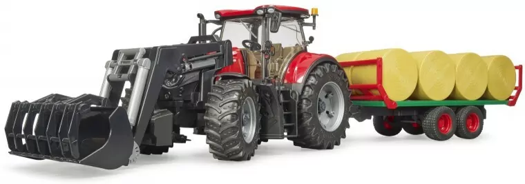 Traktor Case IH Optum 300 CVX z ładowarką - tantis.pl