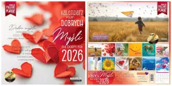 Kalendarz 2026 ścienny Classic Dobrych myśli