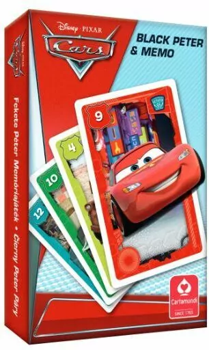 Auta. Czarny Piotruś. Memo - tantis.pl