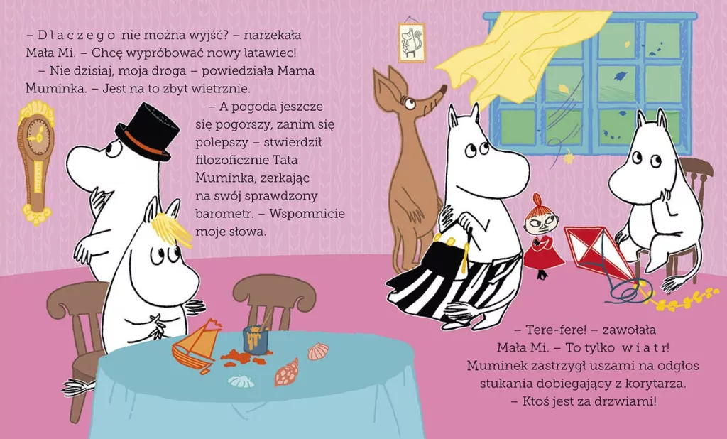 Muminek, Mała Mi i dziki wiatr. Muminki - tantis.pl