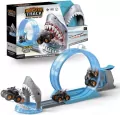 Tor wyścigowy Monster Track Shark z pętlą + autka - tantis.pl