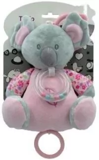 Pozytywka Koala różowa 18 cm - tantis.pl