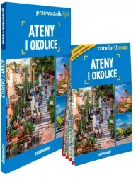 Ateny i okolice light: przewodnik + mapa