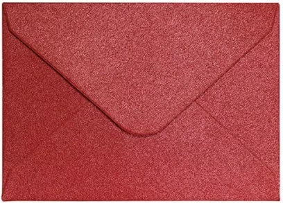 Koperty 70x100 Pearl, czerwone 150g/m2 - tantis.pl